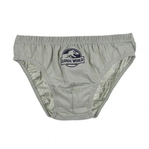 Jurassic World - Set of 3 Boy's Cotton Briefs (Briefs) French Market on FrenchMarket
