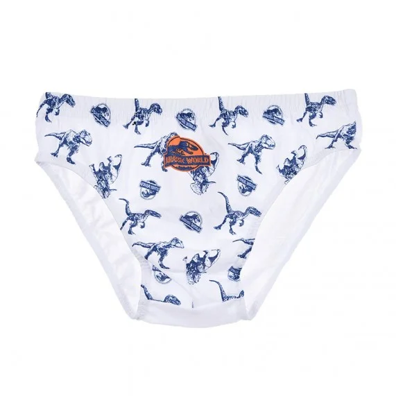 Jurassic World - Set of 3 Boy's Cotton Briefs (Briefs) French Market on FrenchMarket