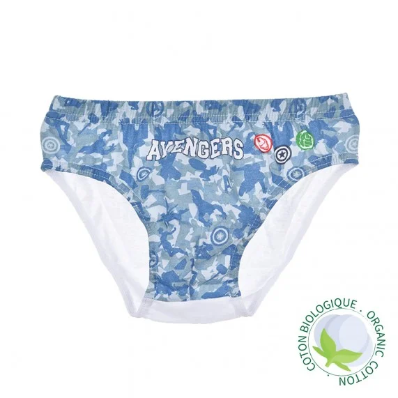 Avengers MARVEL - Set of 3 Boy's Cotton Briefs (Briefs) French Market on FrenchMarket
