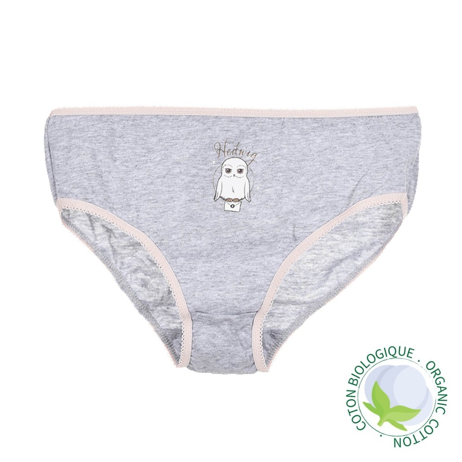 HARRY POTTER - Set med 3 trosor i ekologisk bomull för flickor | bästa priser