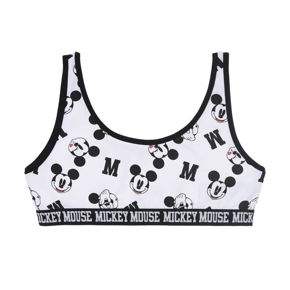 Brassière femme Mickey en coton (Brassières) French Market chez FrenchMarket