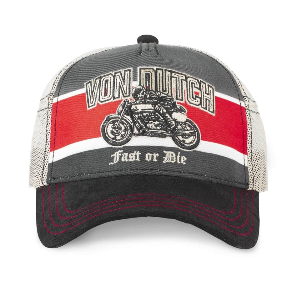 Von Dutch - Trucker Fast or Die Cap - French Market