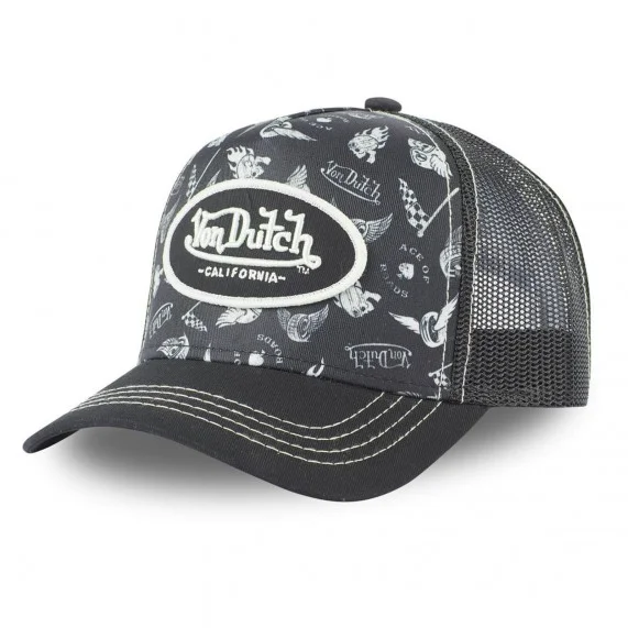 Gorra Trucker Tatoo (Gorras) Von Dutch chez FrenchMarket