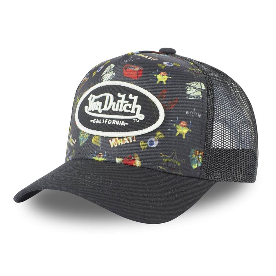VON DUTCH - Trucker Tatoo Cap - French Market