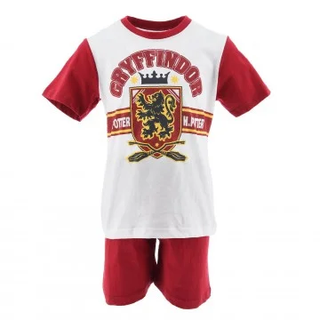 Kurzes Pyjama-Set Jungen Harry Potter Gryffindor (Pyjama-Sets) French Market auf FrenchMarket