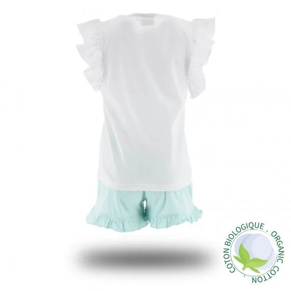 Short Pyjamas Girl Minnie Disney in Organic Cotton (Pyjama Sets) French Market on FrenchMarket