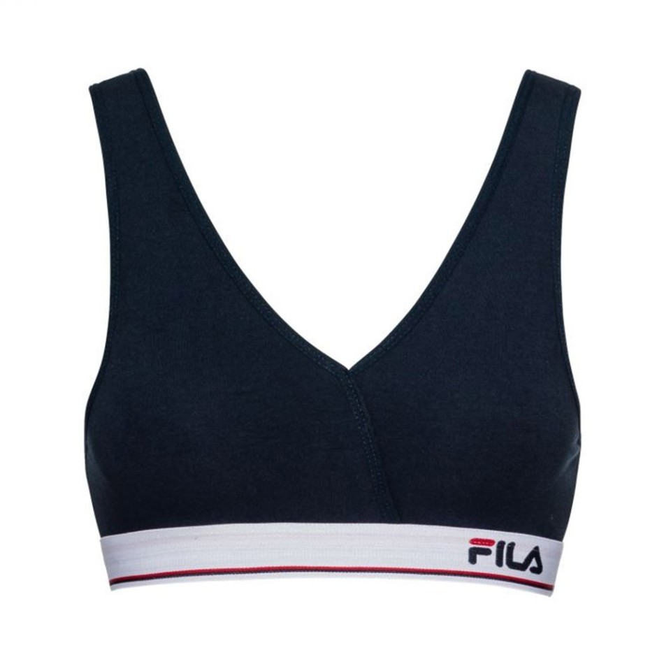 Brassière FILA Coton Femme Bleu Marine  (Brassières) chez FrenchMarket