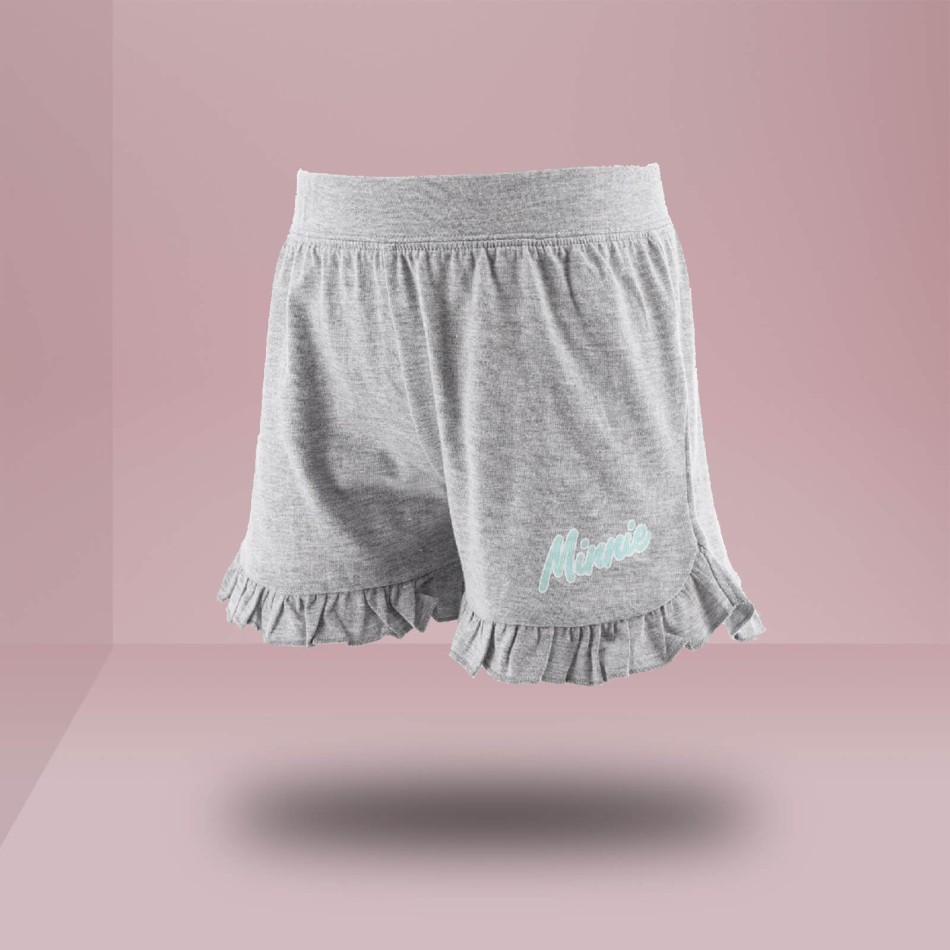 Kort pyjamas för flickor Minnie Mouse Disney i ekologisk bomull