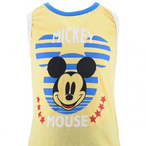 Conjunto de pijama de algodón para niño MICKEY Tank Top (Conjuntos de pijama) French Market chez FrenchMarket