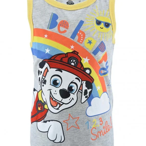 Boy's Cotton Tank Top Pajama Set "The Patrol (Pyjama Sets) French Market on FrenchMarket