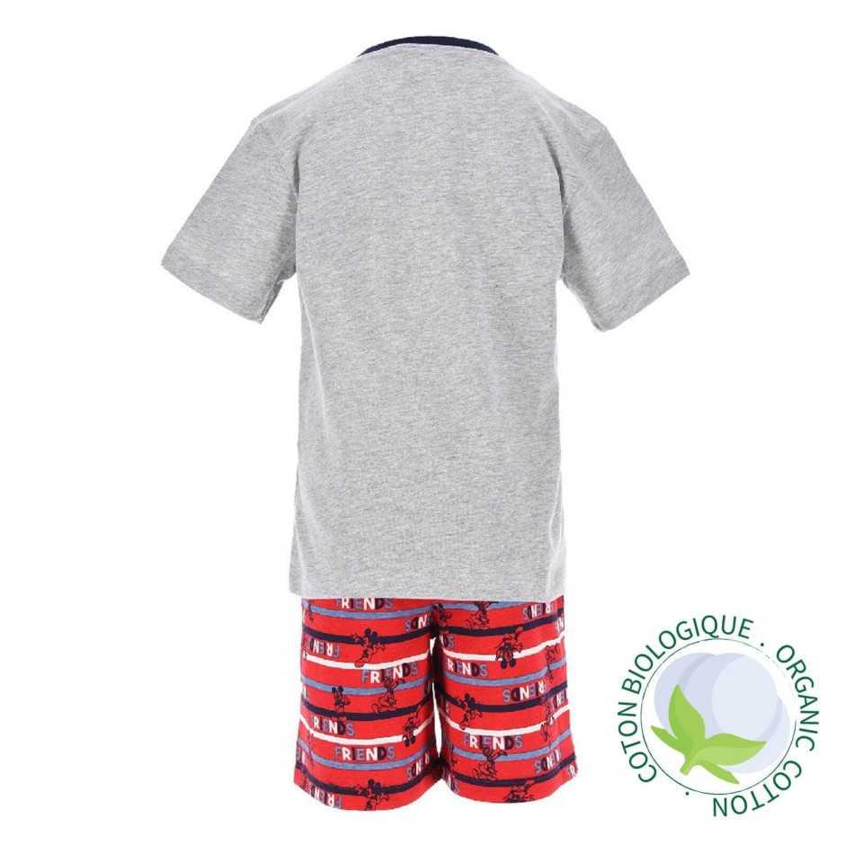 Pijama corto de algodón orgánico para niños MICKEY (Pijamas de niño) French Market chez FrenchMarket