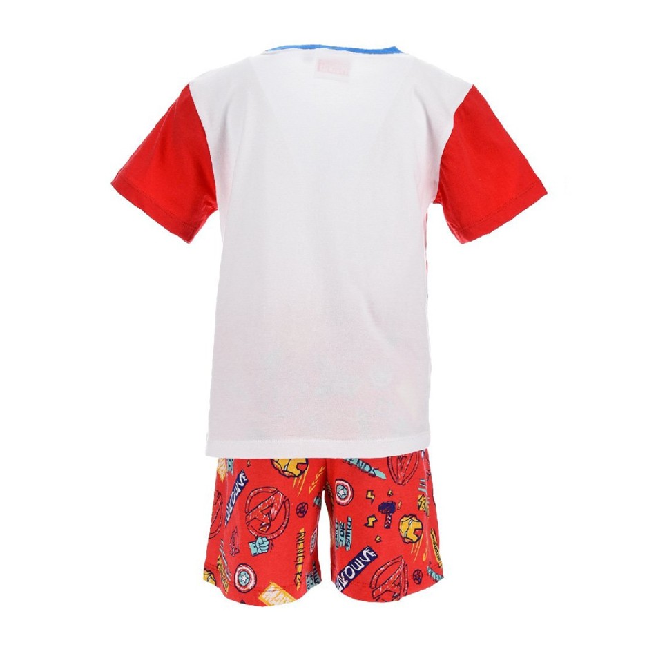 MARVEL Avengers Bomulls pyjamas för pojkar