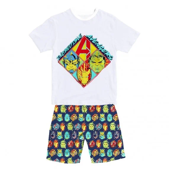 MARVEL Avengers Katoenen pyjama set voor jongens (Pyjama sets) French Market chez FrenchMarket