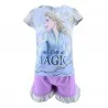 Pyjama Fille Court en Coton "La Reine des neiges" (Ensembles de Pyjama) French Market chez FrenchMarket