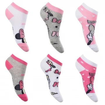 6 Paar Socken für Mädchen Minnie Mouse (Socken) French Market auf FrenchMarket