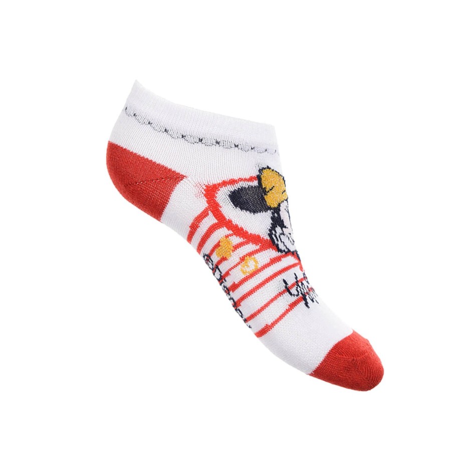 Set of 6 Disney Minnie Mouse Girls’ Ankle Socks | Ankle Socks