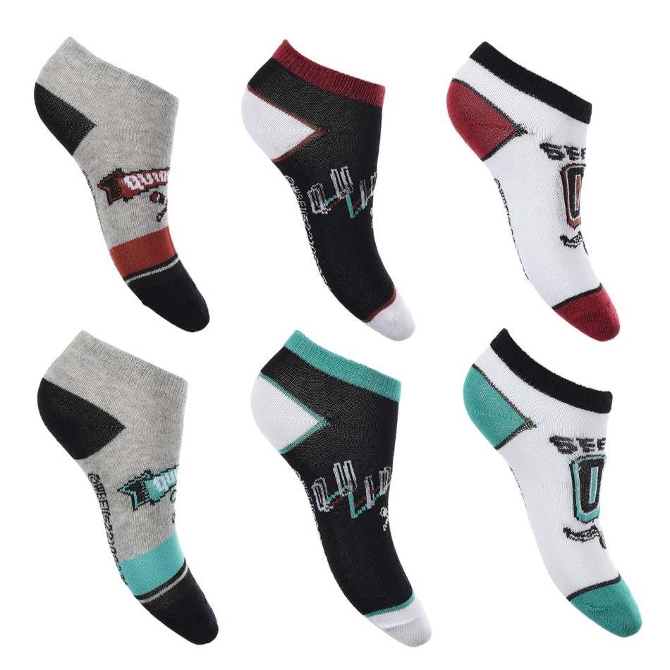 6 Paar Harry Potter Socken für Jungen (Fantasien) French Market auf FrenchMarket