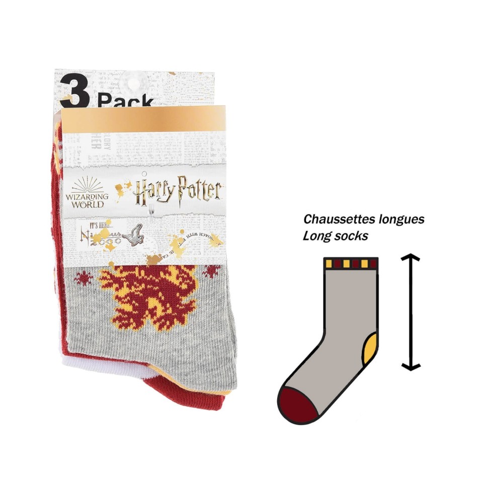 HARRY POTTER Socks | 6 par pojksockor