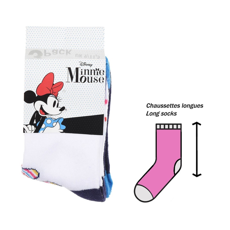 6 Paar Socken, Mädchen, Minnie Mouse (Socken) French Market auf FrenchMarket