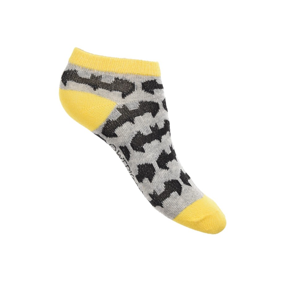 6 Pack Boy Batman Socks - Official DC Comics Short Socks