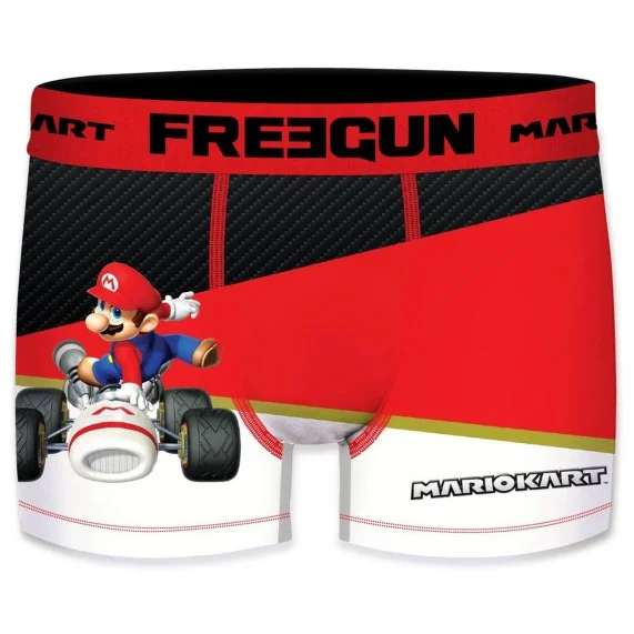 Mario Kart "Serie 2" Boxers voor Mannen (Herenboxershorts) Freegun chez FrenchMarket
