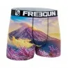 Boxer de microfibra reciclada para hombre "Landscape 3 (Calzoncillos para hombre) Freegun chez FrenchMarket