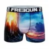 Boxer da uomo in microfibra riciclata "Landscape 3 (Boxer da uomo) Freegun chez FrenchMarket