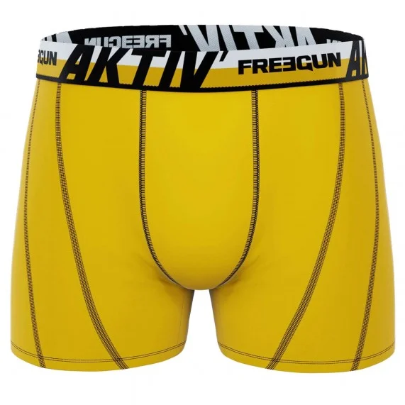 Set di 4 boxer AKTIV Sport in cotone per uomo "Practice & Train (Boxer da uomo) Freegun chez FrenchMarket
