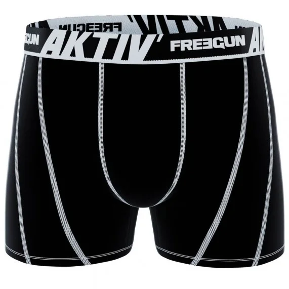 Set di 4 boxer AKTIV Sport da uomo in cotone "Camou (Boxer da uomo) Freegun chez FrenchMarket
