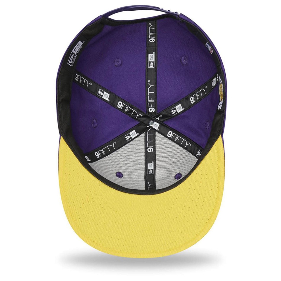 Casquette 9FIFTY Los Angeles Lakers NBA Script Team (Casquette NBA) New Era chez FrenchMarket