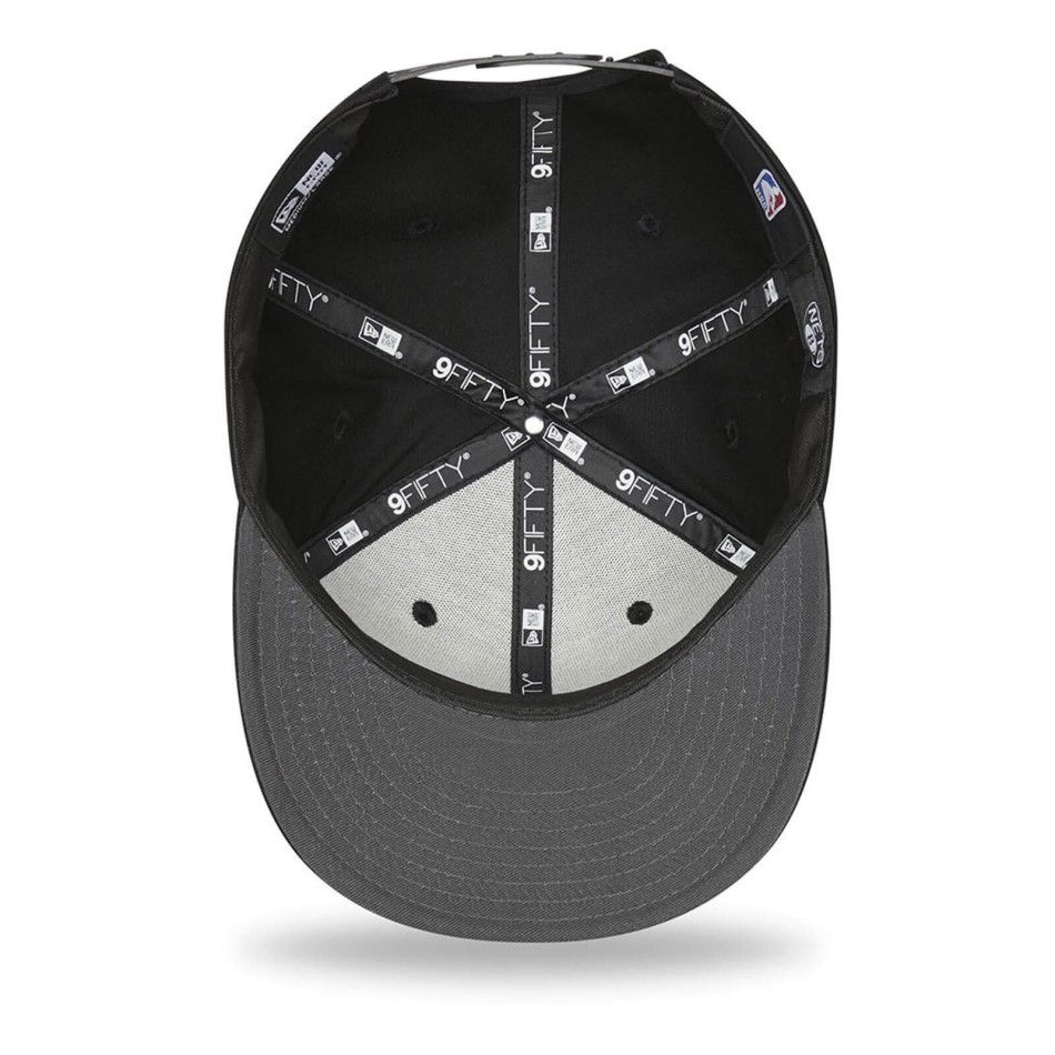 New Era 9FIFTY Brooklyn Nets NBA Script Team Black Cap