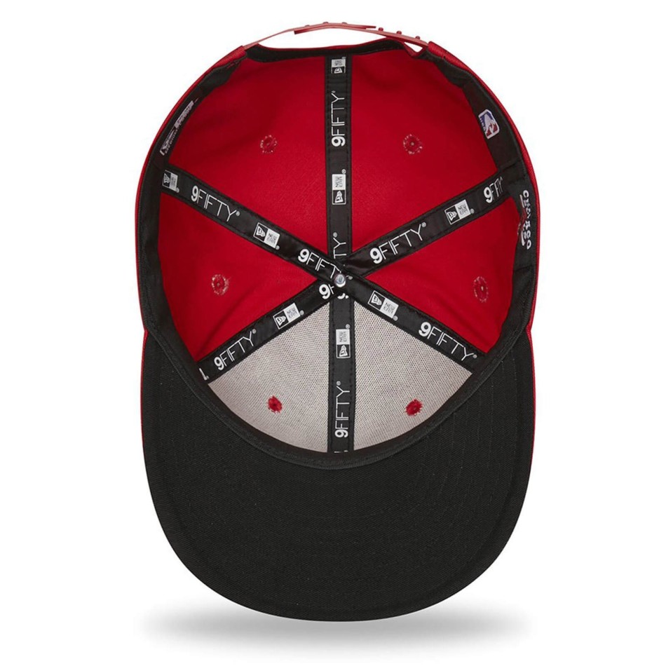 New Era 9FIFTY Chicago Bulls NBA Script Team Red Cap