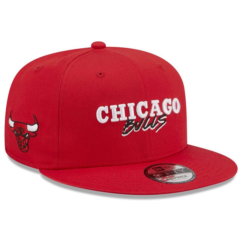 Casquette 9FIFTY Chicago Bulls NBA Script Team (Casquette NBA) New Era chez FrenchMarket