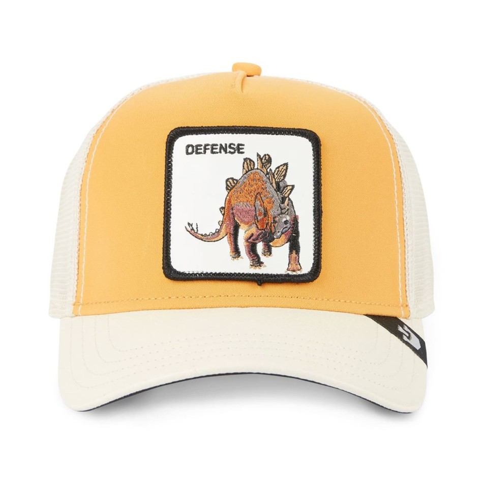 Casquette Trucker DEFENSE Roofed Lizard Stégosaurus (Caps) Goorin Bros on FrenchMarket