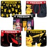 Lot de 5 Boxers Homme Pokemon Team Pikachu (Boxers) Freegun chez FrenchMarket