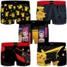 Set of 5 Pokemon Team Pikachu Boxers for Men (Boxers) Freegun on FrenchMarket