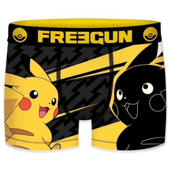 Pack de 5 bóxers Pokemon Team Pikachu Boy (Calzoncillos de niño) Freegun chez FrenchMarket