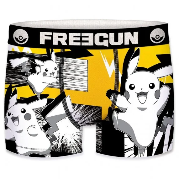 Pack de 5 bóxers Pokemon Team Pikachu Boy (Calzoncillos de niño) Freegun chez FrenchMarket