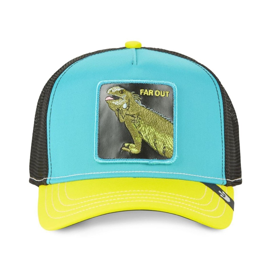 Casquette Trucker FAR OUT "Iguana Party" (Casquettes) Goorin Bros chez FrenchMarket