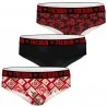 Juego de 3 bóxers de fantasía para niña (Boxers/Shorty) Freegun chez FrenchMarket