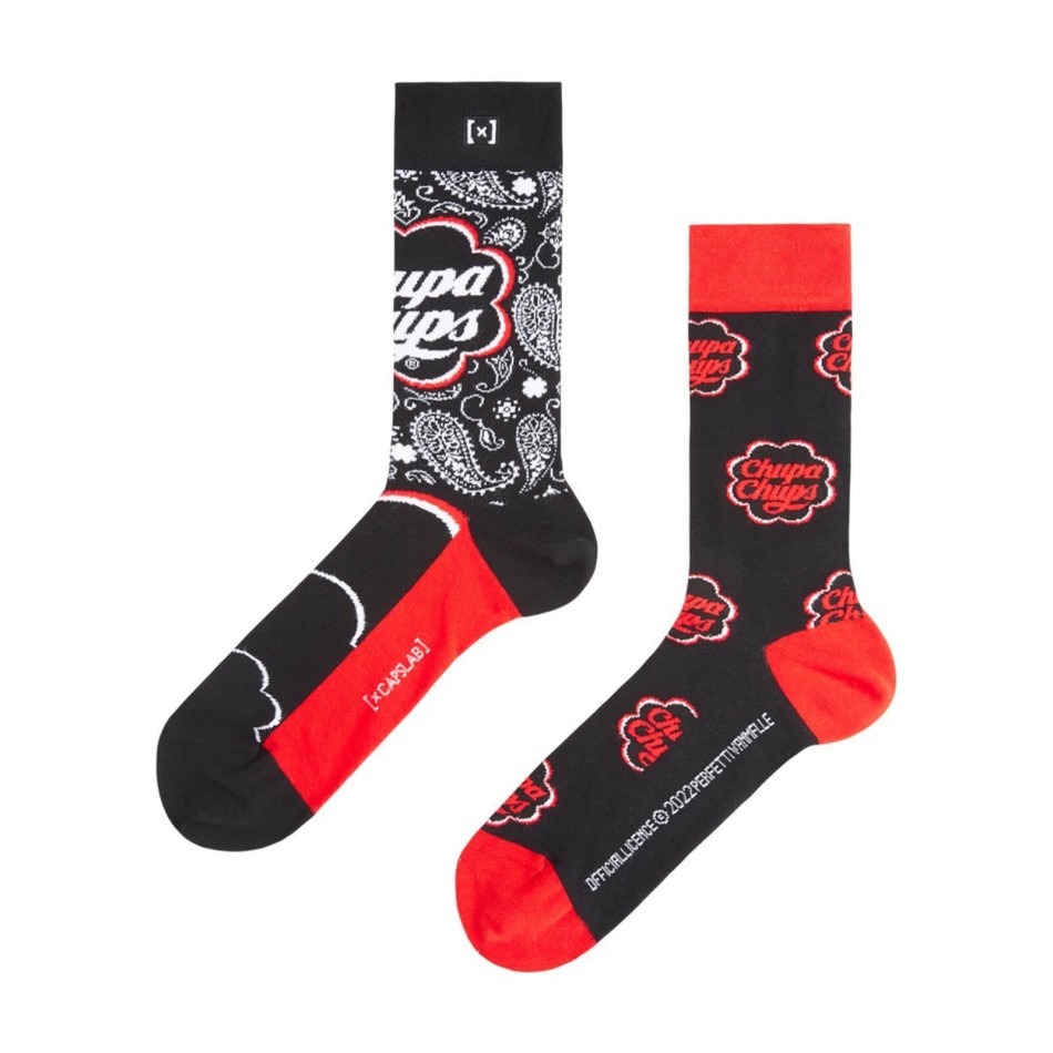 Calcetines de ciudad "Chupa Chups (Calcetines de fantasía) Capslab chez FrenchMarket