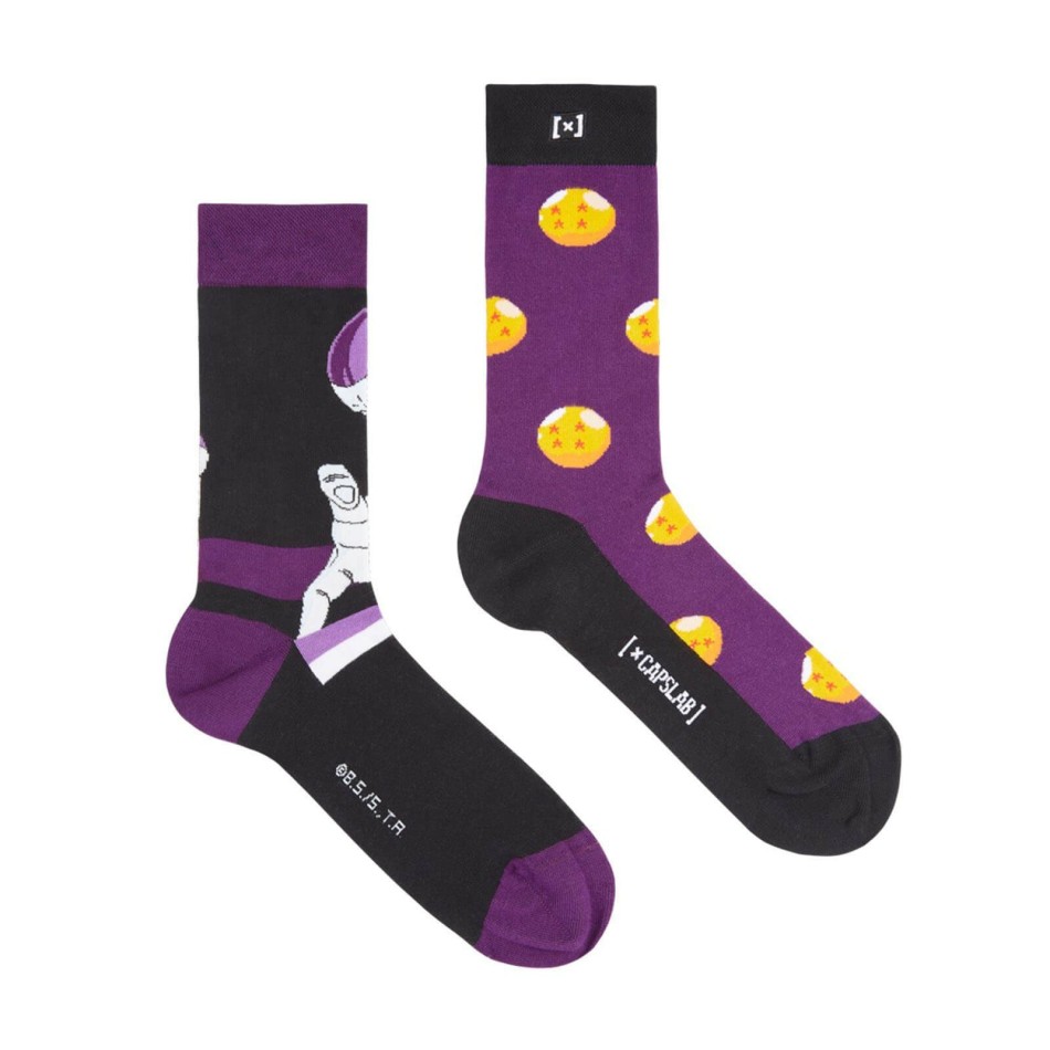 CAPSLAB | Dragon Ball Z City Socks | DBZ |San Goku, Buu, Vegeta