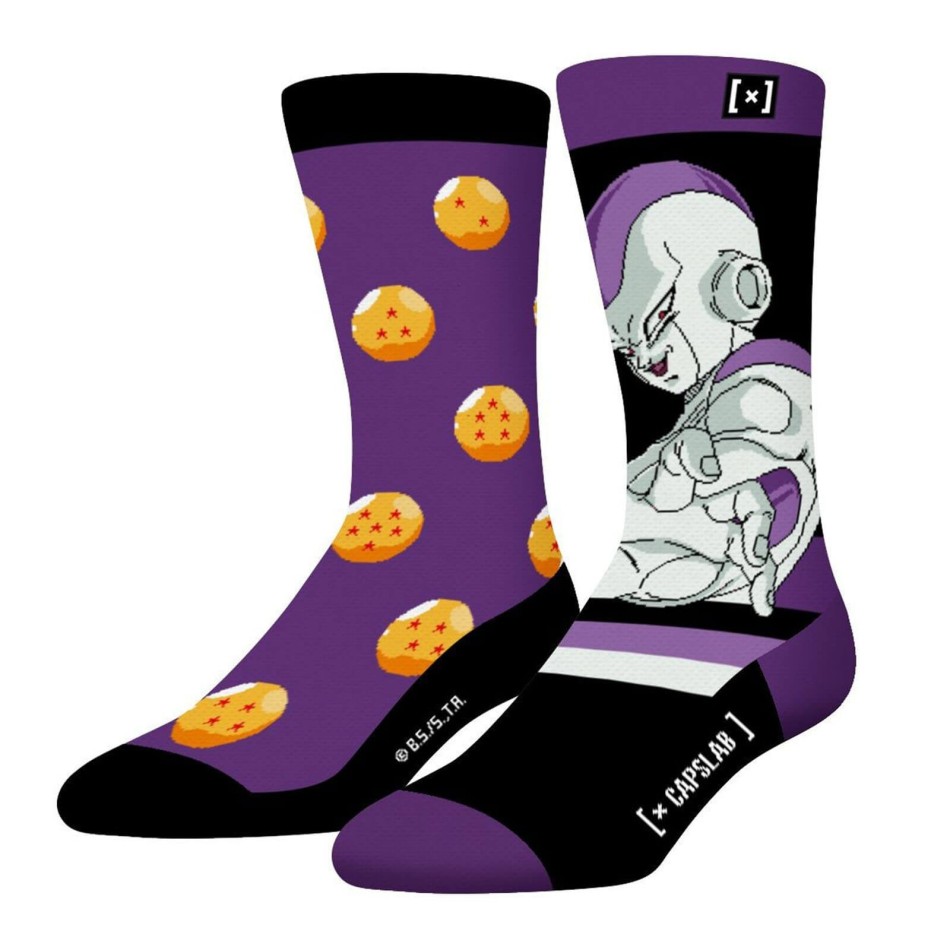CAPSLAB | Dragon Ball Z City Socks | DBZ |San Goku, Buu, Vegeta