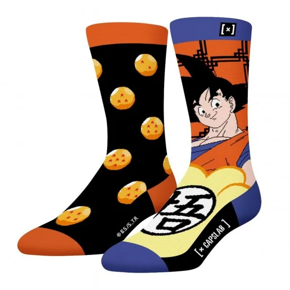 Dragon Ball Z" Socken für die Stadt (Fancy) Capslab auf FrenchMarket