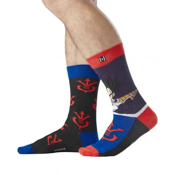 Chaussettes de Ville "Dragon Ball Z" (Chaussettes fantaisies) Capslab chez FrenchMarket