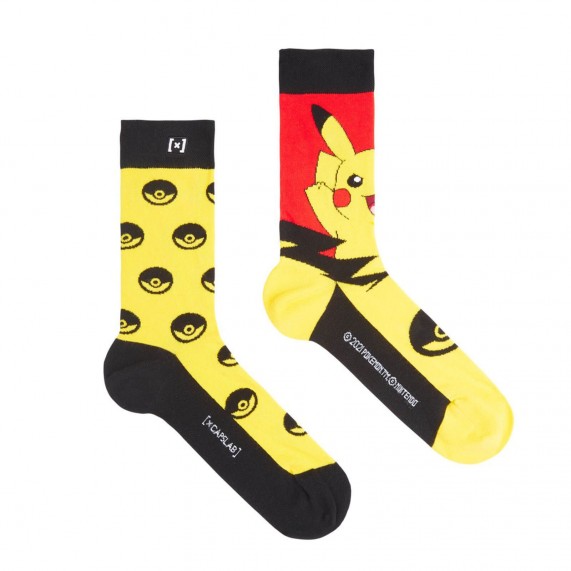 ASOS Katoen Set Van 2 Paar Sokken Met Pokémon Pikachu voor heren Heren Kleding voor voor Ondergoed voor Sokken 