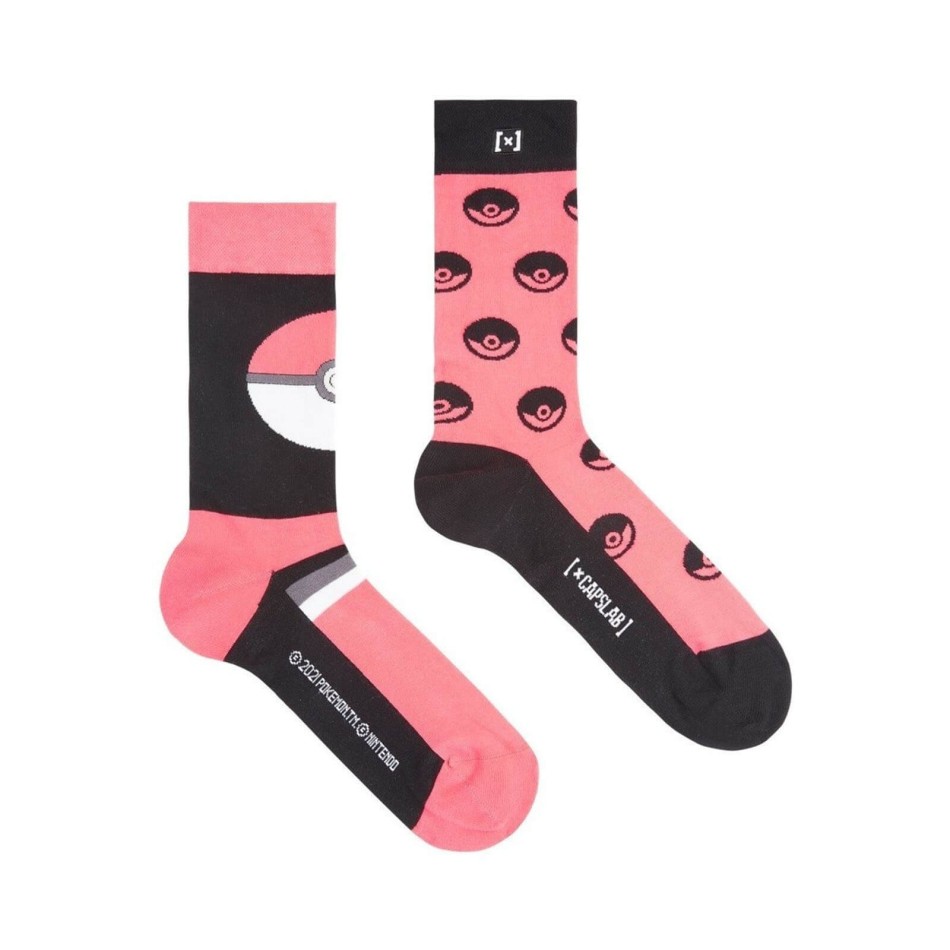 CAPSLAB | Pokemon Cotton City Socks | Pikachu Pokeball