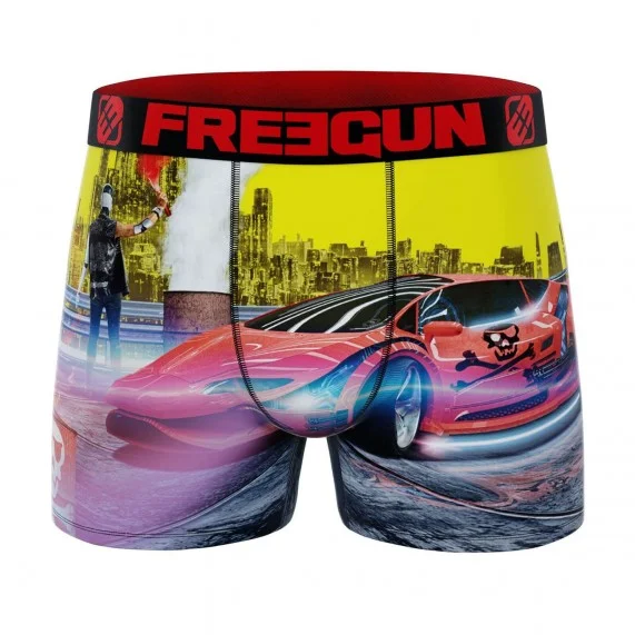 Set van 4 Ready to Futur Boxers voor Jongens (Set jongensboxershorts) Freegun chez FrenchMarket