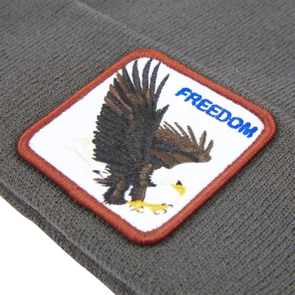 Goorin Bros Aigle FREEDOM Men's Beanie - Animal Patch Streetwear Beanie