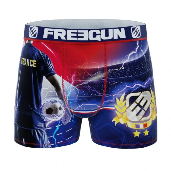 Boxer Herren Mikrofaser Fußball Land (Boxershorts) Freegun auf FrenchMarket